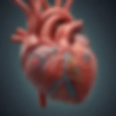Understanding Pathophysiology in CHF Illustration depicting the complex pathophysiology of congestive heart failure