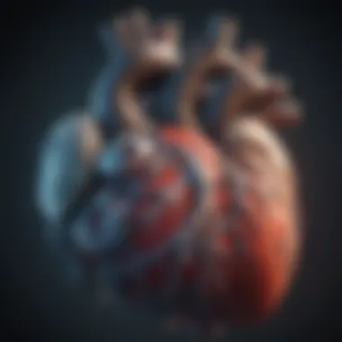 Technology's Role in CHF Treatment Conceptual art illustrating the integration of technology in CHF treatment