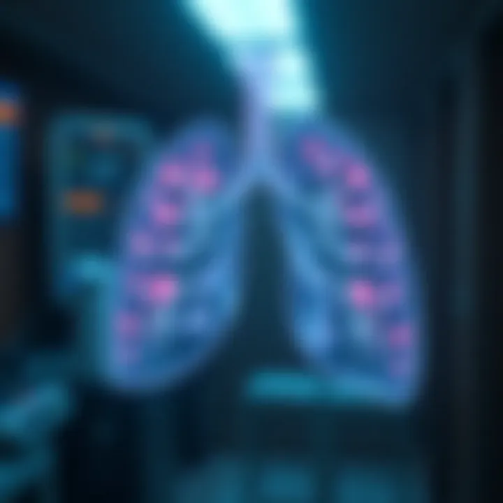 Recent Advancements in Lung Cancer Treatments Graphic showing recent advancements in lung cancer therapies