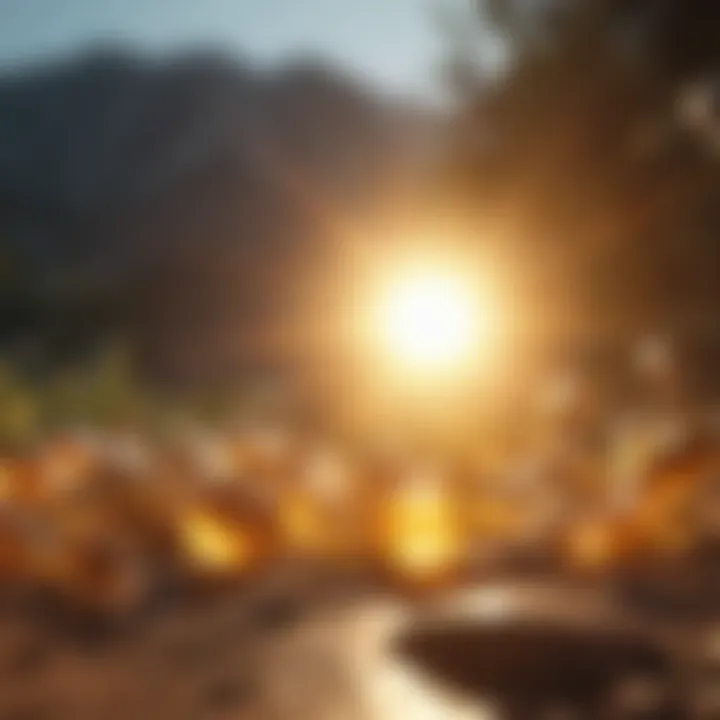 Illustration depicting the role of sunlight in vitamin D synthesis