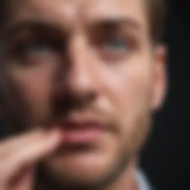 Infographic summarizing potential side effects of higher Viagra doses