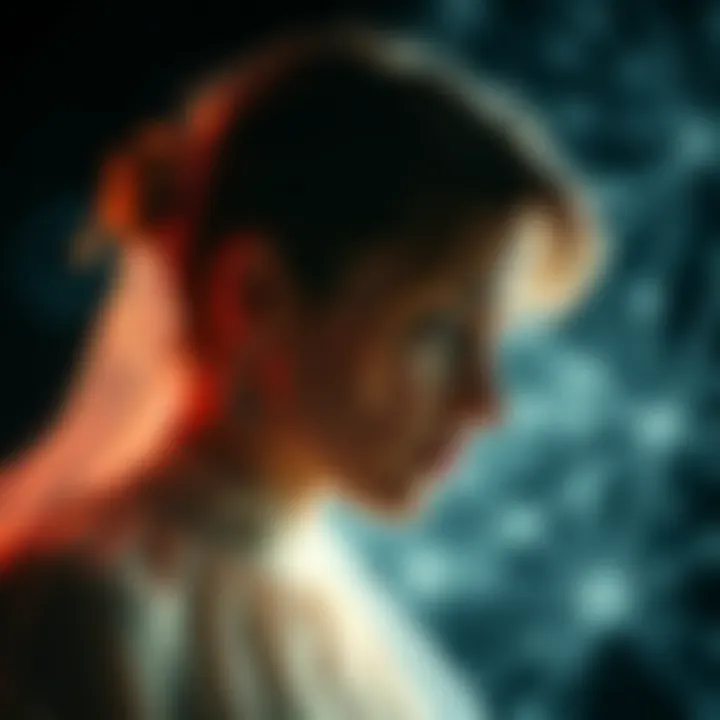 Visual of lifestyle choices impacting biological wellness