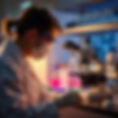 Biomarker assessment in a laboratory setting focused on neuroendocrine tumors.