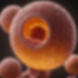 Visual representation of bladder cancer stages