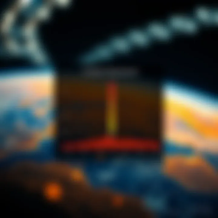 Rising Global Temperatures: A Visual Representation Graph illustrating rising global temperatures