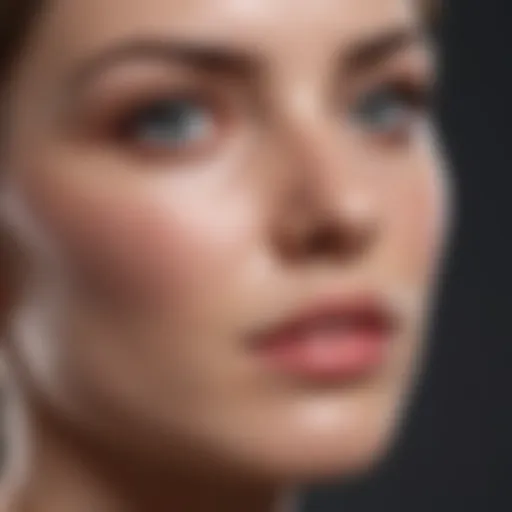 Collagenase cream application on skin