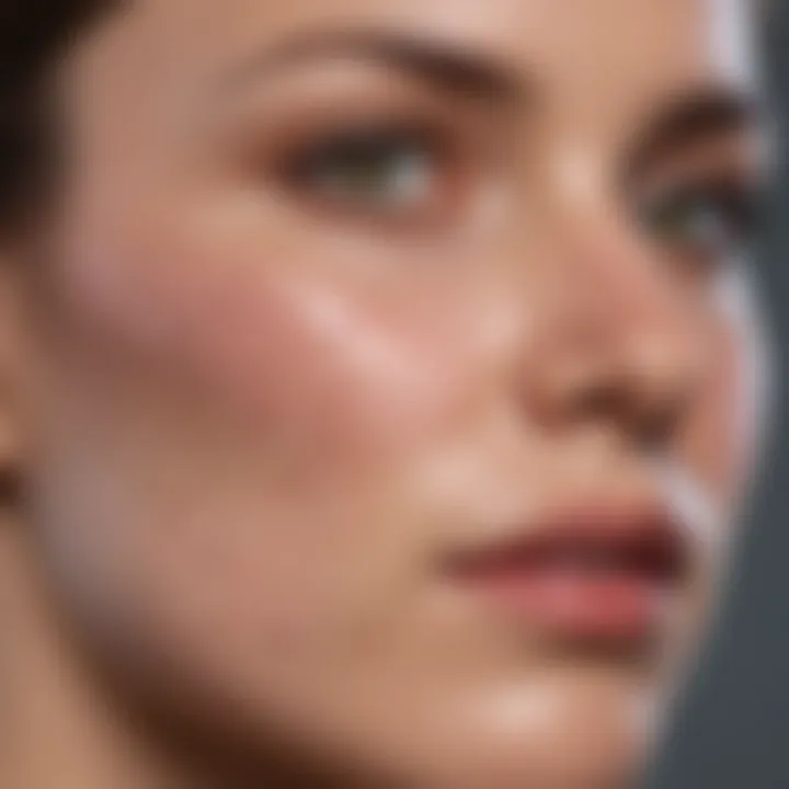 Illustration of skin conditions treated by collagenase