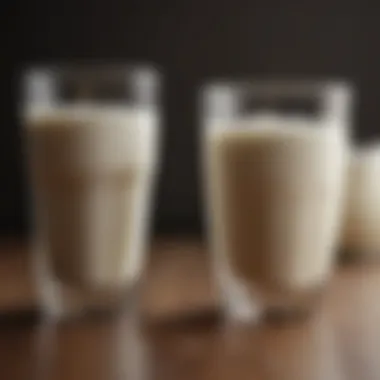 Health Benefits Comparison: Skim vs Whole Milk Comparison chart of health benefits of skim and whole milk
