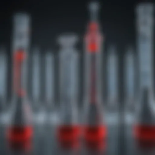 Graph illustrating vaccine effectiveness against various viral strains