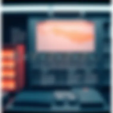 Diagram showcasing the construction phases of phage display libraries