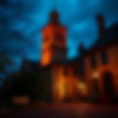 Historic Landmarks of Colonial America Historic landmarks of Colonial America highlighting the rich history and architecture of the era.