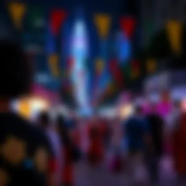 Celebrating Cultural Diversity Vibrant cultural festival in a major city capturing the essence of diversity in art, music, and traditions.