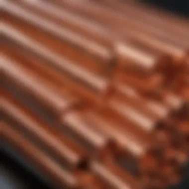 Visual representation of the manufacturing techniques used for copper heat pipes