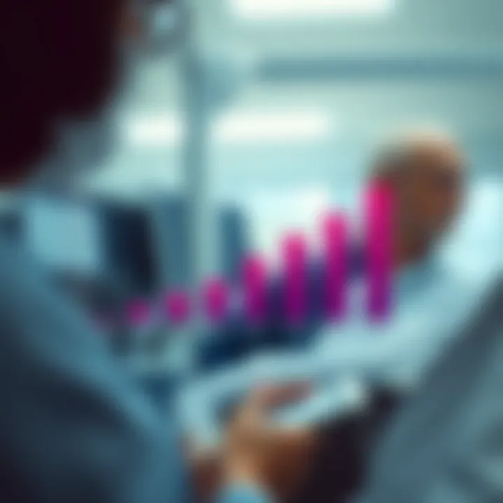 Graphical representation of treatment efficacy