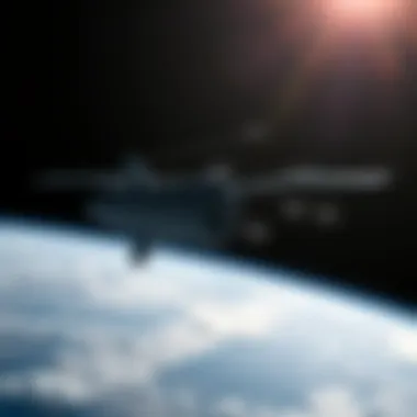 Innovations in Spacecraft Technology Diagram illustrating spacecraft technology advancements