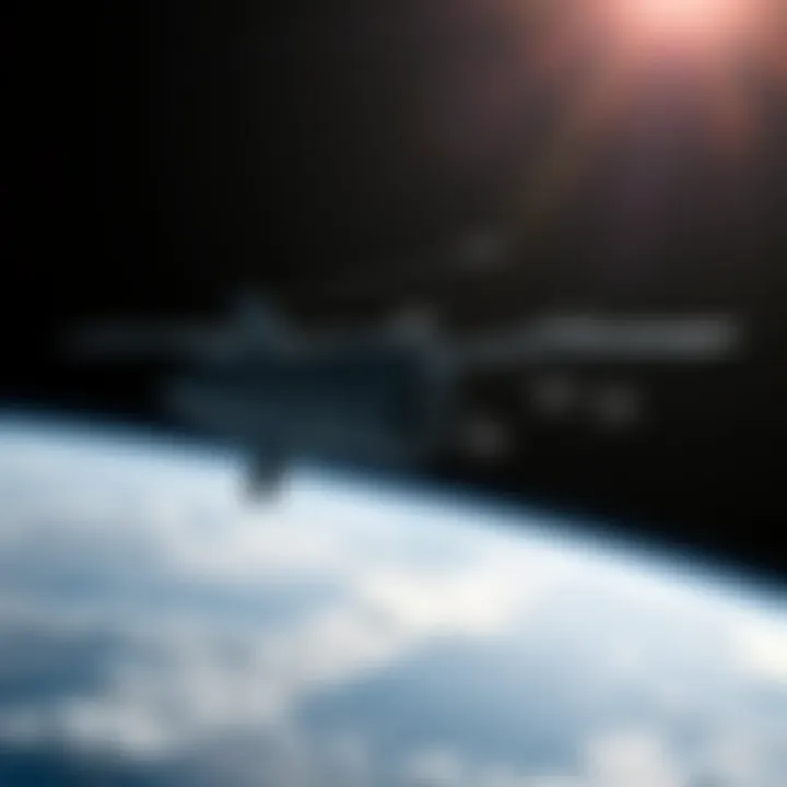 Innovations in Spacecraft Technology Diagram illustrating spacecraft technology advancements