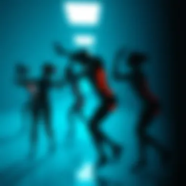 Involuntary Movements in Dyskinesia A visual representation of dyskinesia highlighting various involuntary movements.