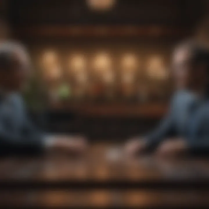 A digital platform showcasing economic discussions