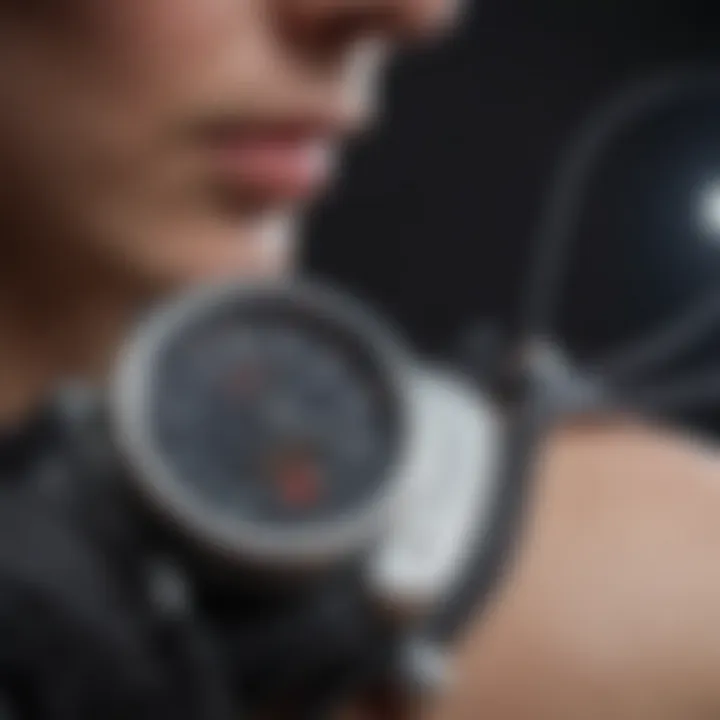 Graph illustrating clinical study results on electronic blood pressure machine performance