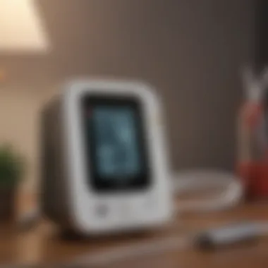 Tips for Effective Home Monitoring Using Electronic Devices Infographic on optimizing electronic blood pressure machine usage at home