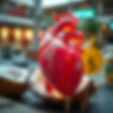 Impact of Dietary Fats on Heart Health Visual representation of heart health and dietary fats