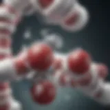 Illustration demonstrating the mechanism of action of clopidogrel alternatives in the body