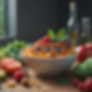 Nutritious Foods for Lifestyle A vibrant array of nutritious foods for lifestyle modification