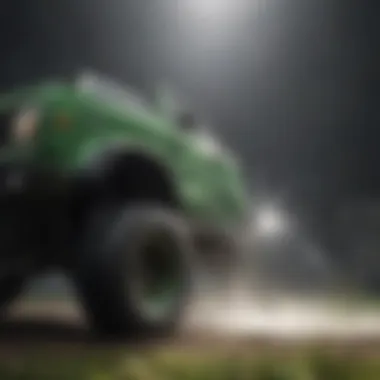 Innovative foliar spraying technology in action