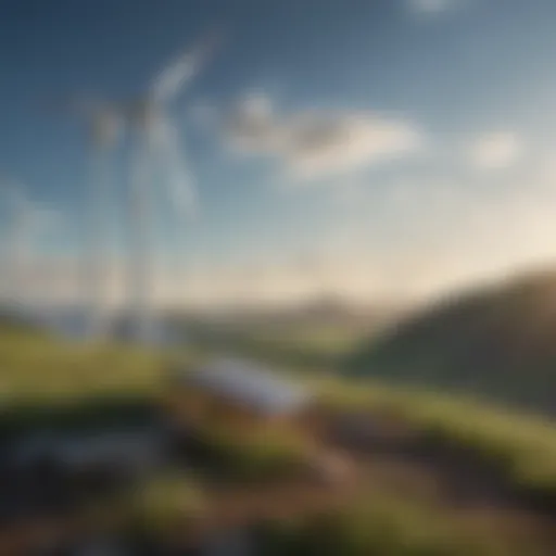 Visual representation of renewable energy sources