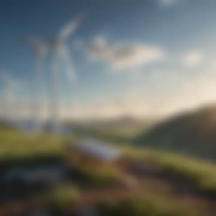 Visual representation of renewable energy sources