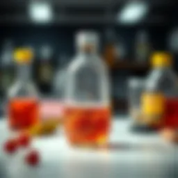 Detailed diagram of liquid liver extract composition