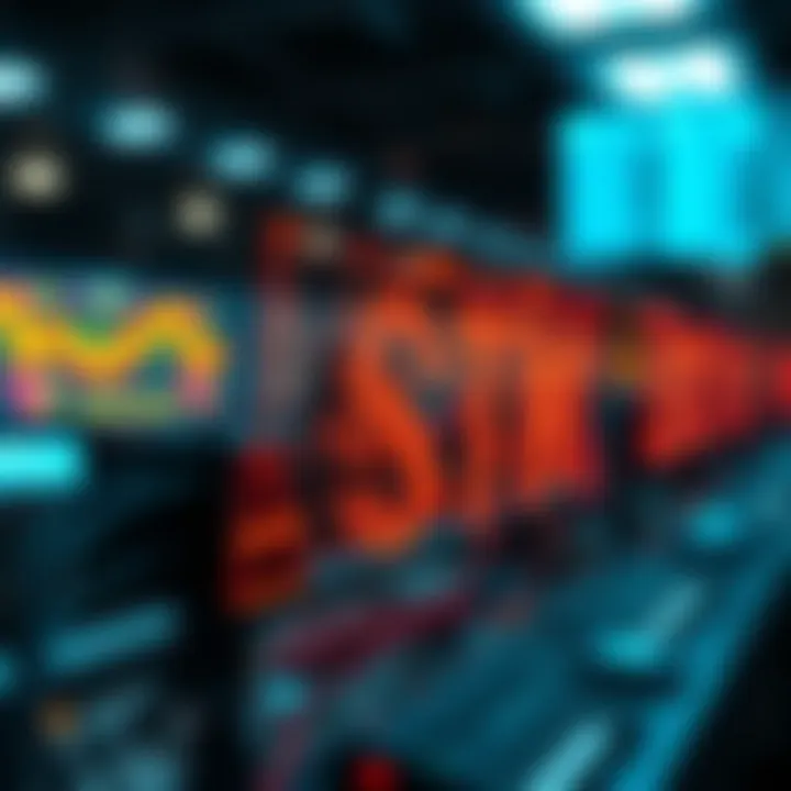 Graphical representation of LSTM's role in natural language processing.