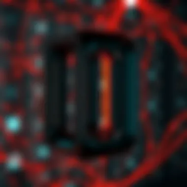 Visualization of LSTM applications in speech recognition systems.