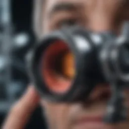 Close-up of advanced lung scoping equipment showcasing precision instruments.