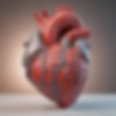 Understanding Atrial Fibrillation: Heart Illustration Heart illustration depicting atrial fibrillation