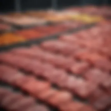 Market Trends in Non-Meat Meat Industry A chart showcasing market trends in the non-meat meat industry.