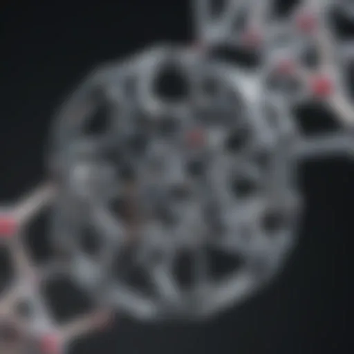 Chemical structure of polydimethylsiloxane