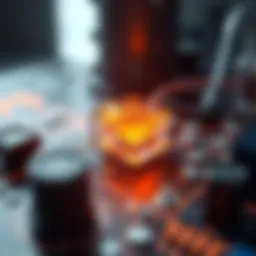 Illustration of phototransistor components and operations