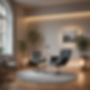 Comfortable Consultation Space A serene consultation room at Martini Klinik, designed for patient comfort.