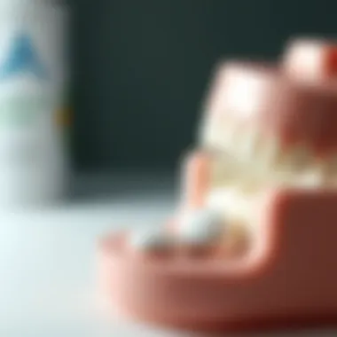 Aspirin's Interaction with Dental Pain Aspirin tablets on a dental model