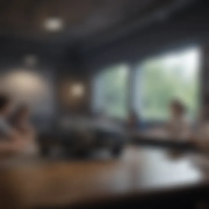A classroom setting showcasing students engaged in learning