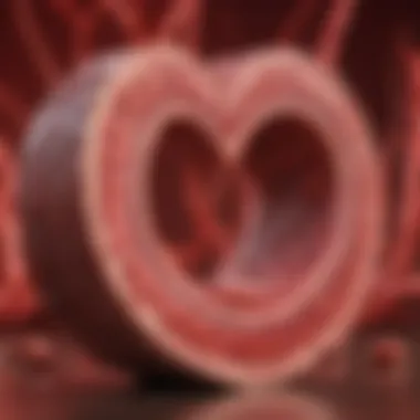 Genetic Factors in Atherosclerosis Graphic representation of genetic factors influencing atherosclerosis