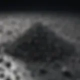 Illustration showing granular activated carbon