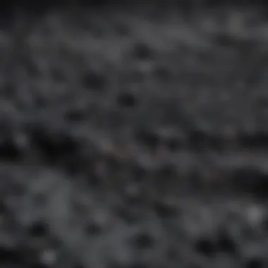 Surface Area of Activated Carbon Diagram illustrating the surface area of activated carbon