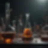 Conceptual representation of exponential growth in scientific research