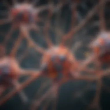 Advanced Neural Connectivity Neurons in the brain showcasing advanced connectivity
