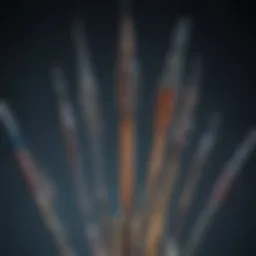 A close-up view showcasing the intricate design of a multi injection needle.