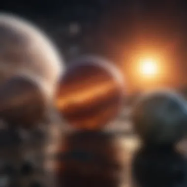 Exoplanets and the Potential for Life An artistic representation of exoplanets that may support life