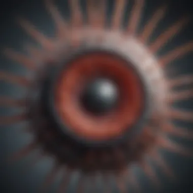 Structure of the Rabies Virus Illustration depicting the rabies virus structure