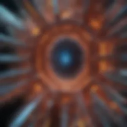 Detailed structure of YAG laser crystal
